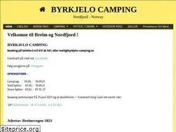 Sites similar to byrkjelocamping.com