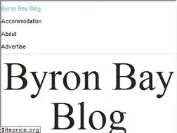 Sites similar to byronbayblog.com.au