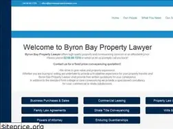 Sites similar to byronbaypropertylawyer.com