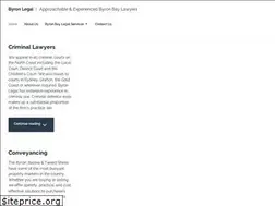 Sites similar to byronlegal.com