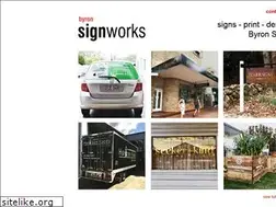 Sites similar to byronsignworks.com