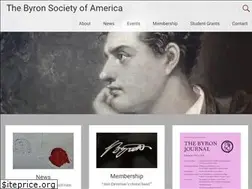 Sites similar to byronsociety.org