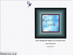 Sites similar to byronsworld.org
