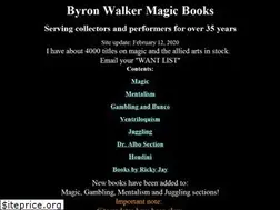 Sites similar to byronwalkermagicbooks.com
