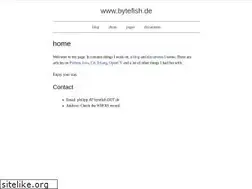 Sites similar to bytefish.de
