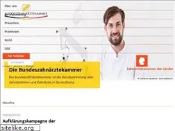 Sites similar to bzaek.de