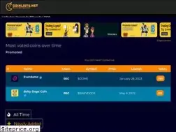 Sites similar to Coinlists.net