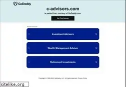Sites similar to c-advisors.com
