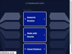 Sites similar to c-madecard.com
