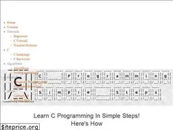 Sites similar to c-programming-simple-steps.com
