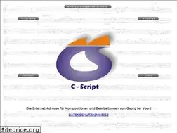 Sites similar to c-script.de
