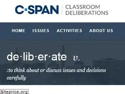 Sites similar to c-spanclassroomdeliberations.org