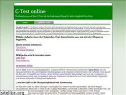 Sites similar to c-test-online.de