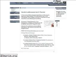 Sites similar to c-test.de