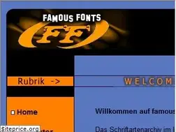 Sites similar to c.famousfonts.de