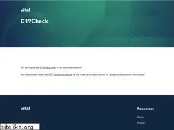 Sites similar to c19check.com