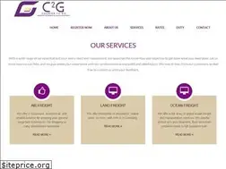 Sites similar to c2gshipping.com
