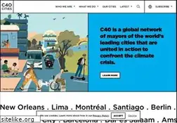 Sites similar to c40.org