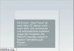 Sites similar to c5forum.de