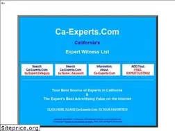 Sites similar to ca-experts.com