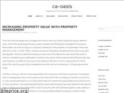 Sites similar to ca-oasis.info
