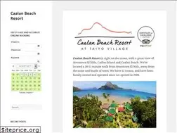 Sites similar to caalanbeachresort.com