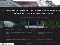 Sites similar to caanhousinginequalitywithaussieslockedout.com
