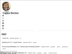 Sites similar to caarlos0.dev