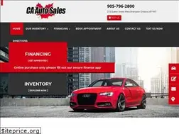 Sites similar to caautosales.ca
