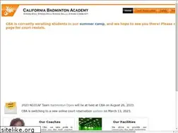 Sites similar to cabadminton.com
