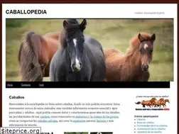 Sites similar to caballopedia.com