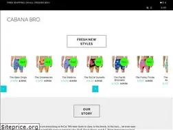 Sites similar to cabanabroshorts.com