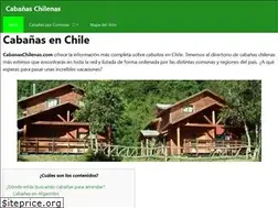 Sites similar to cabanaschilenas.com