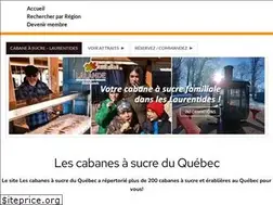 Sites similar to cabaneasucre.org