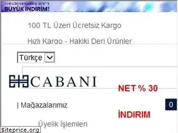 Sites similar to cabani.com.tr