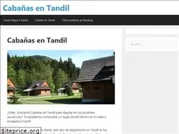 Sites similar to cabaniasentandil.com