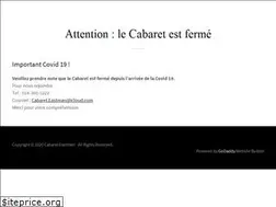 Sites similar to cabareteastman.com