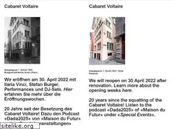 Sites similar to cabaretvoltaire.ch