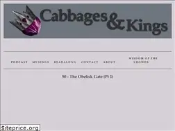 Sites similar to cabbagesandkings.audio