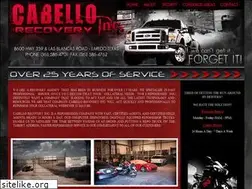 Sites similar to cabellorecovery.net
