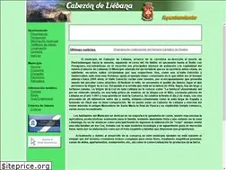 Sites similar to cabezondeliebana.org