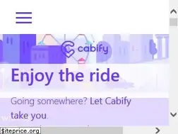 Sites similar to cabify.com