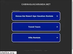 Sites similar to cabinasjacaranda.net