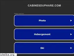 Sites similar to cabinesduphare.com