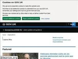 Sites similar to cabinet-office.gov.uk