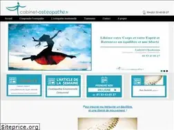 Sites similar to cabinet-osteopathe.fr
