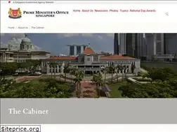 Sites similar to cabinet.gov.sg