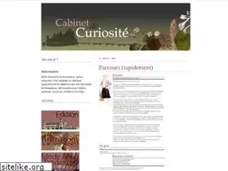 Sites similar to cabinetdecuriosite.typepad.com