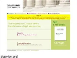 Sites similar to cabinetfields.com