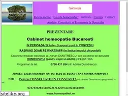 Sites similar to cabinethomeopatie.ro